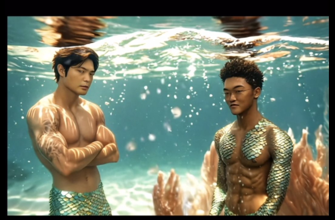 流行りの人魚になるやつやってみた
youtube.com/shorts/Nd13_Yq…
いろんな写真でやってみました