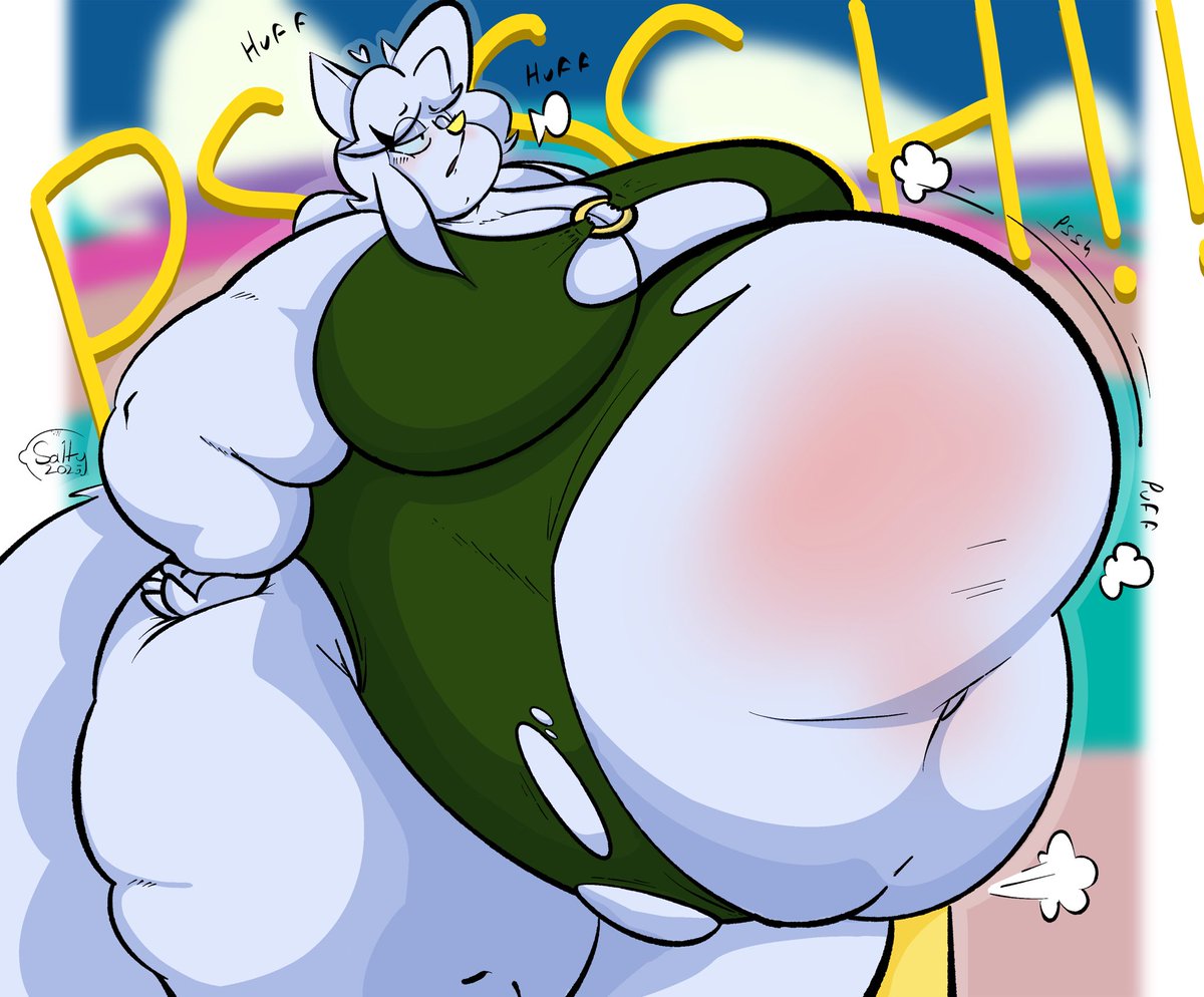 Beach ball in the process