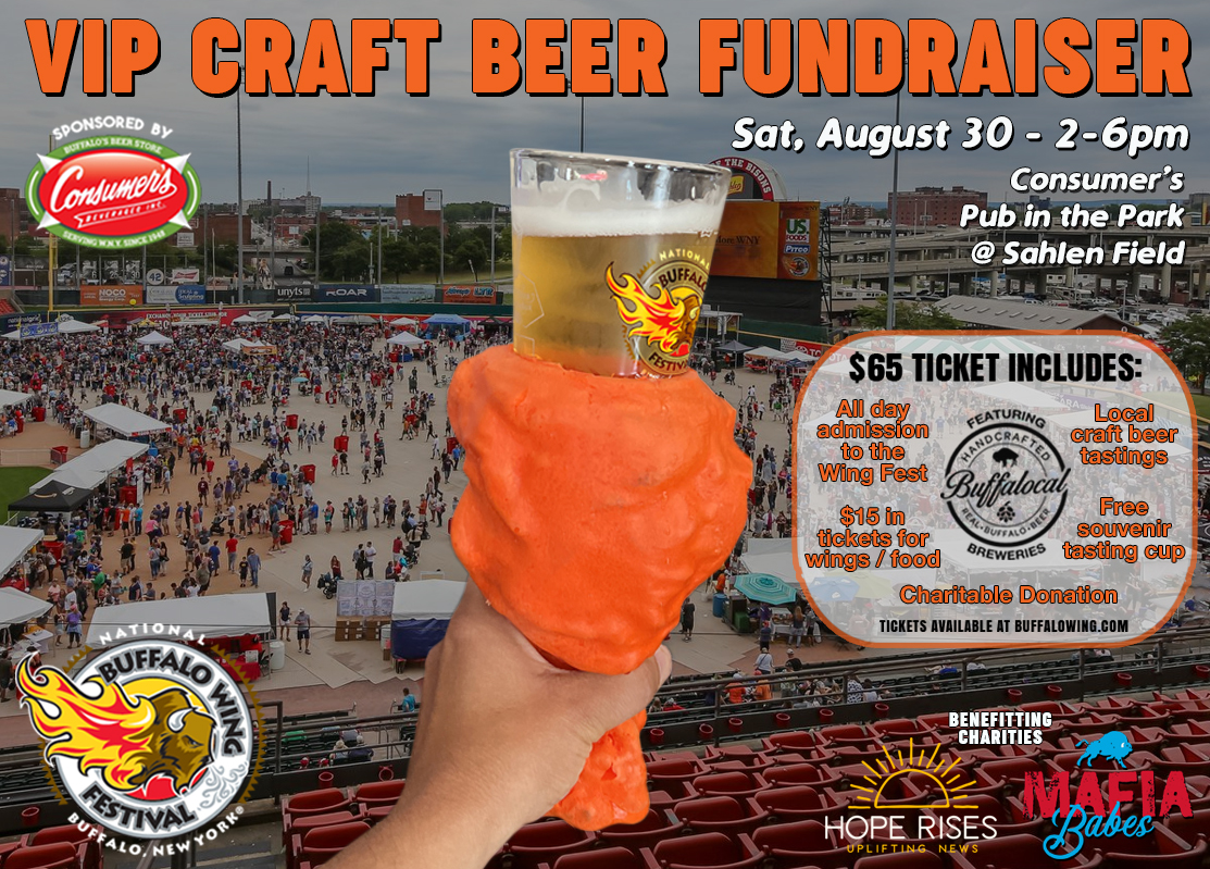 Hey craft beer lovers! 🗣
We're doing our 𝐖𝐢𝐧𝐠𝐟𝐞𝐬𝐭 "𝐕𝐈𝐏 𝐂𝐫𝐚𝐟𝐭 𝐁𝐞𝐞𝐫 𝐅𝐮𝐧𝐝𝐫𝐚𝐢𝐬𝐞𝐫" again this year on Saturday, August 30! 🍺

Purchase tickets here ⬇️
ubmeevents.com/event/2662258a…