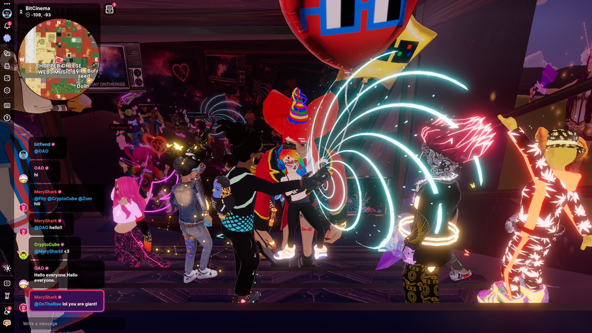 OnTheRise (@ontherisecc34) on Twitter photo Decentraland <a href="/decentraland/">Decentraland</a> Thank You frens and fam for celebrating my Birthday again this year. <a href="/stukwan/">Stu Kwan</a> <a href="/LoveLewyy/">👾LoveLewyy❤️🔥#LUVSQUAD 🍁</a> <a href="/greenthumb1435/">DrGreenthumb</a> <a href="/SinfulMeatStick/">SinfulMeatStick.eth</a> <a href="/VTATV_ETH/">VTATV</a> <a href="/bitfiendd/">bitfiend.eth 🔺</a> <a href="/Meryshark/">Mery</a> and so many more. Decentraland <a href="/decentraland/">Decentraland</a> Thank You frens and fam for celebrating my Birthday again this year. <a href="/stukwan/">Stu Kwan</a> <a href="/LoveLewyy/">👾LoveLewyy❤️🔥#LUVSQUAD 🍁</a> <a href="/greenthumb1435/">DrGreenthumb</a> <a href="/SinfulMeatStick/">SinfulMeatStick.eth</a> <a href="/VTATV_ETH/">VTATV</a> <a href="/bitfiendd/">bitfiend.eth 🔺</a> <a href="/Meryshark/">Mery</a> and so many more.