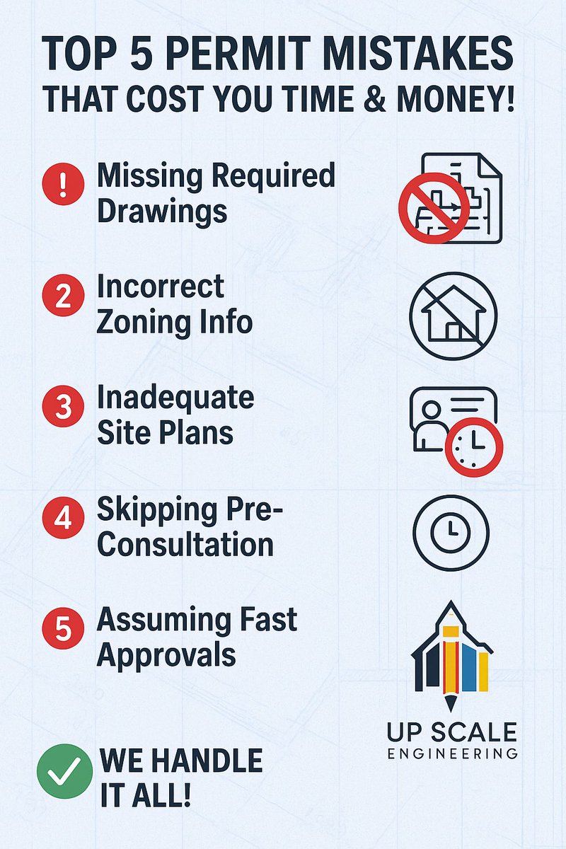 Upscale Engineering (@upscaleengineer) on Twitter photo Top mistakes applying for building Permits! Follow us at <a href="/UpscaleEngineer/">Upscale Engineering</a>
#KAZZAWARDS2025xDMD #mockdrills #mockdrills #Ontario #Construction #HomeImprovement Top mistakes applying for building Permits! Follow us at <a href="/UpscaleEngineer/">Upscale Engineering</a>
#KAZZAWARDS2025xDMD #mockdrills #mockdrills #Ontario #Construction #HomeImprovement