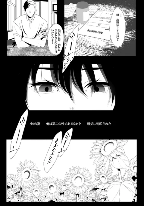Subふたり×Domひとりの三角関係BL

(1/3)
#創作BL 