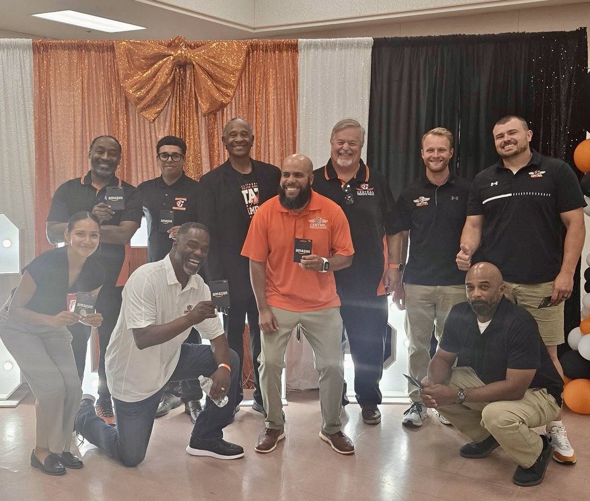 CentralEtrack's tweet image. Our Central East coaching staff! Enjoying awards banquet.