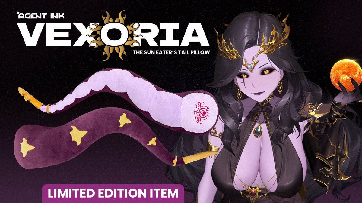 YOU CAN HAVE COILS FOR REAL NOW!

I'm releasing a 5ft long tail pillow with <a href="/AgentInk/">Agent Ink</a>! Now you can snuggle and be coiled by your goddess in the comfort of your own home!

Available until July. Link below!