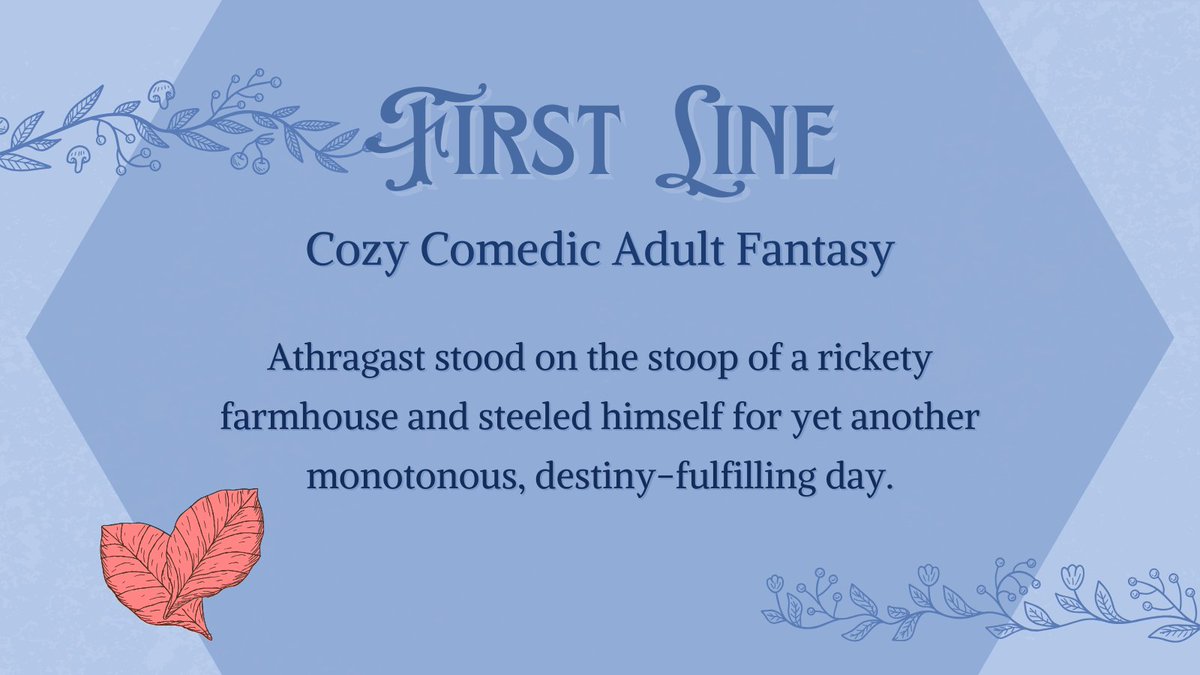 Beware of my Cozy, Comedic Adult Fantasy:
⚠️Even grumpy old wizards stuck in their ways can change
⚠️Hot-shot young bards can be humble too
⚠️Never underestimate a cigar-eating animal companion
⚠️Love comes from unexpected places &amp; so does found family