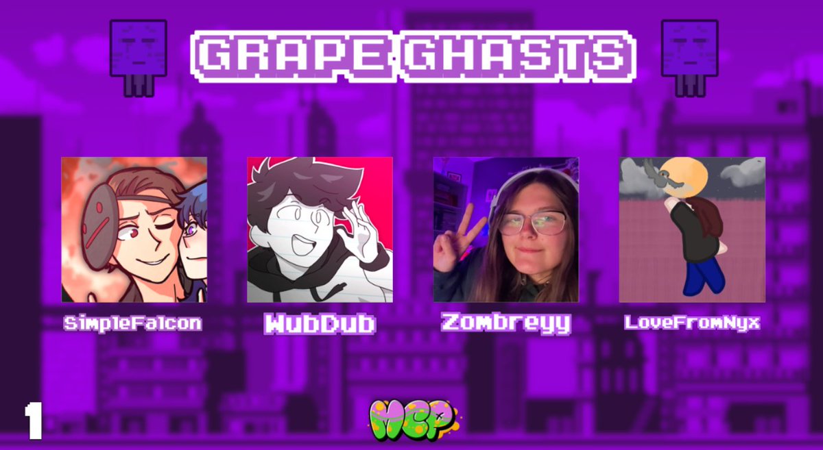 MC Platinum (@mcplatinumeven1) on Twitter photo Introducing the Ghasts for MCP 1! Watch <a href="/simple_falcon/">Simple_falcon</a> <a href="/WubDubYT/">WubDub</a> <a href="/zombreyy/">zombrey</a> <a href="/LovefromNyx/">LovefromNyx</a> compete on June 7th at 12pm Eastern! Introducing the Ghasts for MCP 1! Watch <a href="/simple_falcon/">Simple_falcon</a> <a href="/WubDubYT/">WubDub</a> <a href="/zombreyy/">zombrey</a> <a href="/LovefromNyx/">LovefromNyx</a> compete on June 7th at 12pm Eastern!