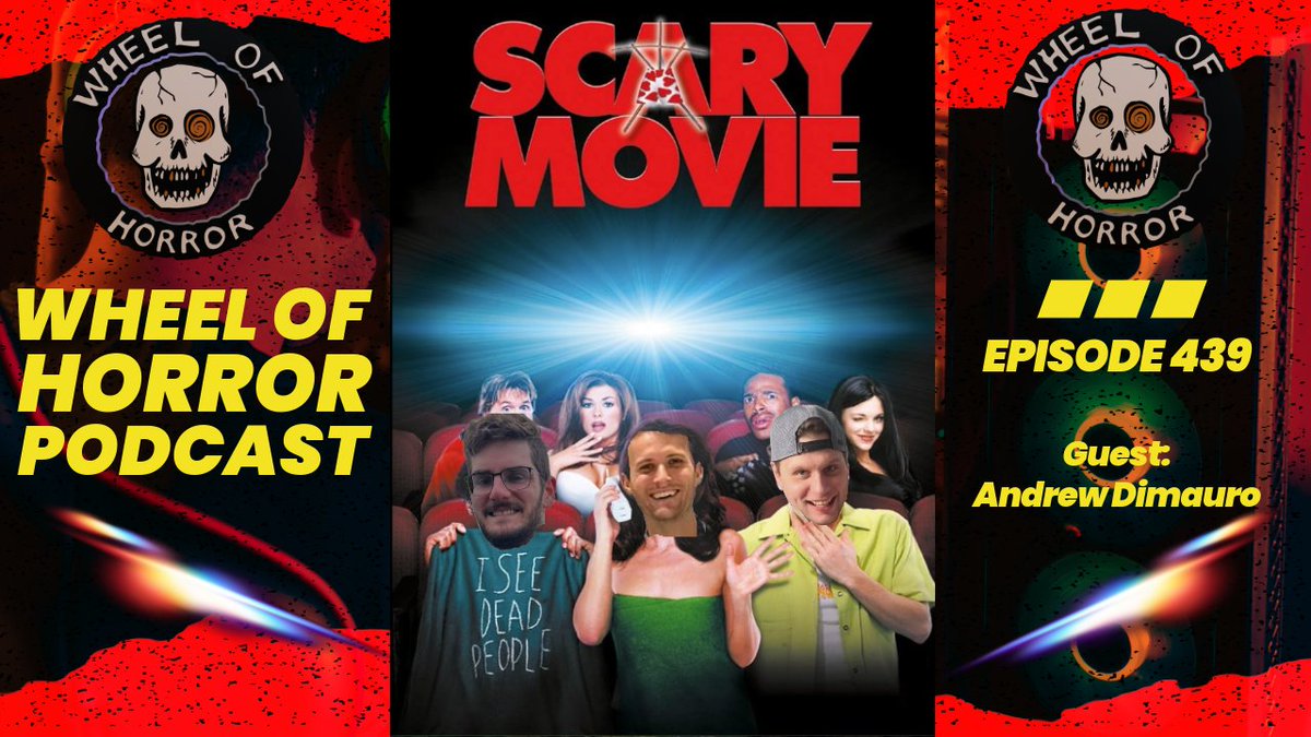 Wheel of Horror Podcast (@horrorwheel) on Twitter photo Finally we are talking Scary Movie, the classic 2000 horror spoof! Does it still hold up? Tune in for laughs, nostalgia, and a look at what made this one of the greatest parody films of all time.  
Apple Podcast: podcasts.apple.com/us/podcast/whe…  
Spotify: open.spotify.com/show/3HnyAISG8… Finally we are talking Scary Movie, the classic 2000 horror spoof! Does it still hold up? Tune in for laughs, nostalgia, and a look at what made this one of the greatest parody films of all time.  
Apple Podcast: podcasts.apple.com/us/podcast/whe…  
Spotify: open.spotify.com/show/3HnyAISG8…