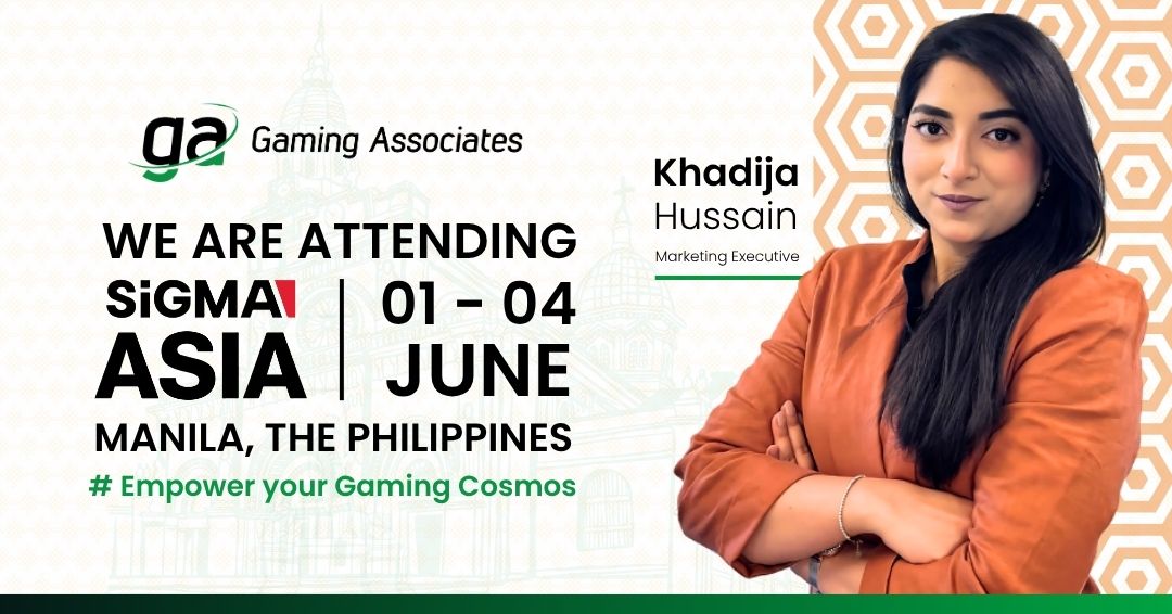 Team Gaming Associates is headed to #SiGMAAsia2025 in Manila, Philippines!

Meet our Delegate:
Khadija Hussain ~ Marketing Executive

📅 Let's connect, collaborate, and empower your gaming cosmos!
📩 DM us or book a meeting now.

#SportsBettingX #SIGMA <a href="/SiGMAworld_/">SiGMA World</a>