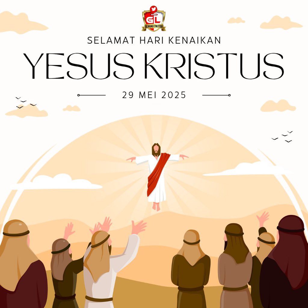 Theravadin Garis Lucu (@theravadingl) on Twitter photo Selamat memperingati Kenaikan Tuhan Yesus Kristus.
Selamat beribadah all <a href="/KatolikG/">Komunitas Katolik Garis Lucu</a> <a href="/Protestan_GL/">Protestan GL</a> <a href="/GKJW_GL/">GKJW Garis Lucu #AyoGaweMasker</a> <a href="/HKBP_GL/">act. humas HKBP Maranatha Cilegon</a> <a href="/JombloKG/">#CariYangKatolik Jomblo Katolik Garis Lucu</a> <a href="/kresbung/">krestenisasi terselubung</a> <a href="/PantekostaGL/">Pantekosta Garis Lucu</a> <a href="/pendetaGL/">Pdt. GarisLucu</a> Selamat memperingati Kenaikan Tuhan Yesus Kristus.
Selamat beribadah all <a href="/KatolikG/">Komunitas Katolik Garis Lucu</a> <a href="/Protestan_GL/">Protestan GL</a> <a href="/GKJW_GL/">GKJW Garis Lucu #AyoGaweMasker</a> <a href="/HKBP_GL/">act. humas HKBP Maranatha Cilegon</a> <a href="/JombloKG/">#CariYangKatolik Jomblo Katolik Garis Lucu</a> <a href="/kresbung/">krestenisasi terselubung</a> <a href="/PantekostaGL/">Pantekosta Garis Lucu</a> <a href="/pendetaGL/">Pdt. GarisLucu</a>