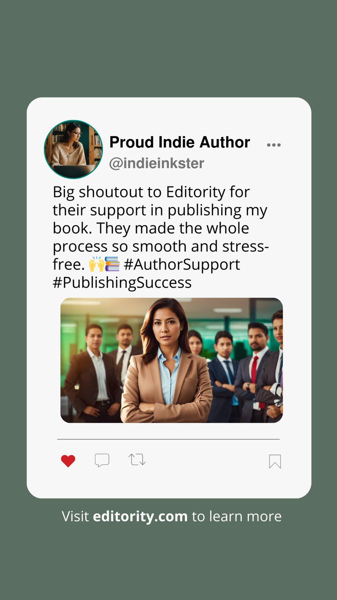 editority's tweet image. Ready to bring your book to life? At Editority, we offer everything you need from typesetting and publishing to marketing and author website creation. Let&apos;s turn your creativity into a masterpiece and share it with the world. 🌟📚 #Editority #PublishingServices #AuthorSupport #