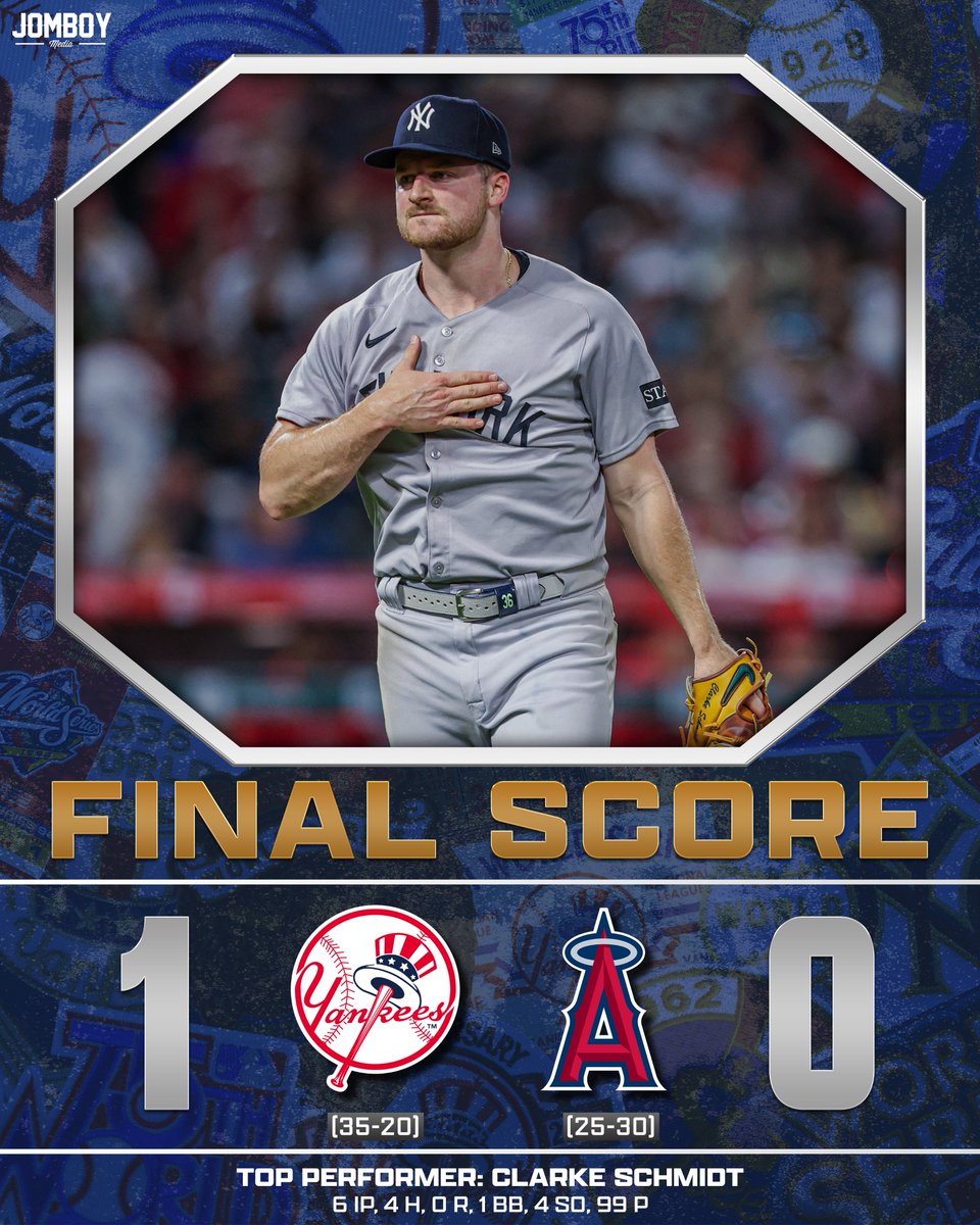 TalkinYanks's tweet photo. Yankees hold the Angels to just three runs throughout the three-game sweep! https://t.co/gZEWfrW5f2