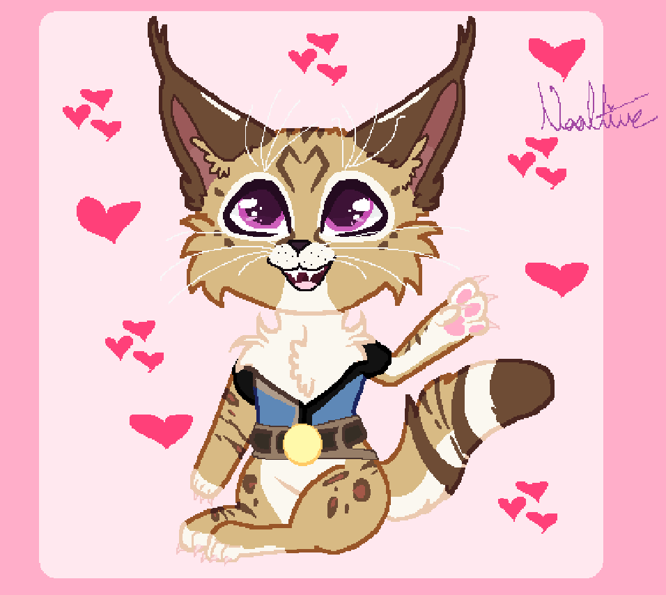 please observe my palico i drew