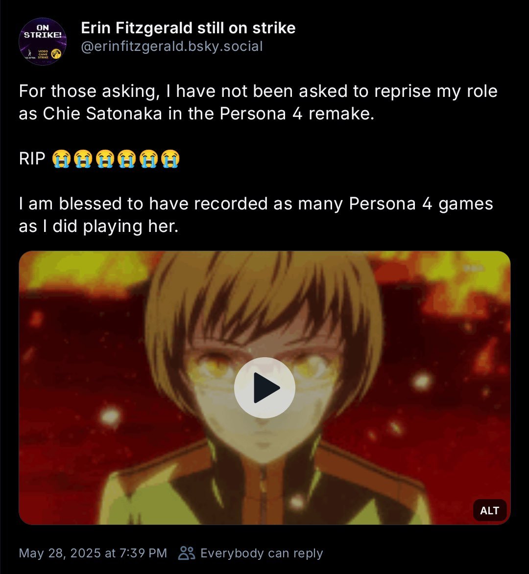 JodeXtreme's tweet photo. @TropicalMaku Apparently Chie's VA also made a post, so this being fake would be the biggest bait and switch of all time. https://t.co/tmLjJTlqrG