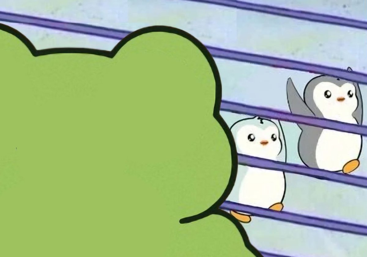 why are all these penguins so pudgy..

they need abs