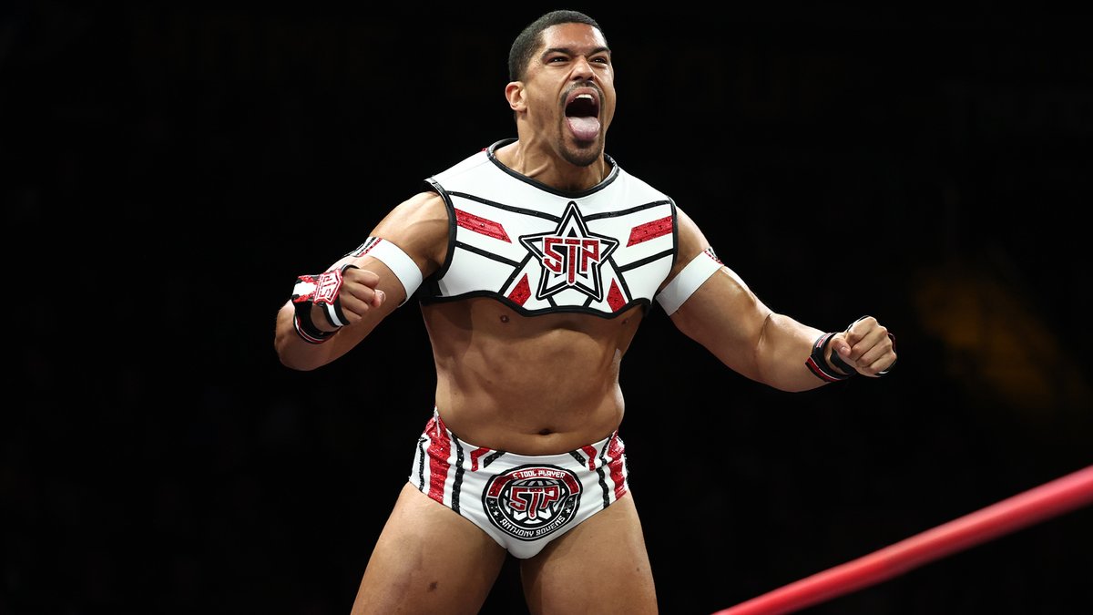 All Elite Wrestling (@aew) on Twitter photo THIS SATURDAY, 5/31!
#AEWCollision
AEW Continental Championship Eliminator
@RainmakerXOkada vs <a href="/Bowens_Official/">Anthony Bowens</a>
Anthony Bowens faces Kazuchika Okada in an Eliminator Match!
Collision airs NATIONWIDE at 8ET/5PT OR immediately after Game 6 of the NBA playoffs on TNT + MAX! THIS SATURDAY, 5/31!
#AEWCollision
AEW Continental Championship Eliminator
@RainmakerXOkada vs <a href="/Bowens_Official/">Anthony Bowens</a>
Anthony Bowens faces Kazuchika Okada in an Eliminator Match!
Collision airs NATIONWIDE at 8ET/5PT OR immediately after Game 6 of the NBA playoffs on TNT + MAX!