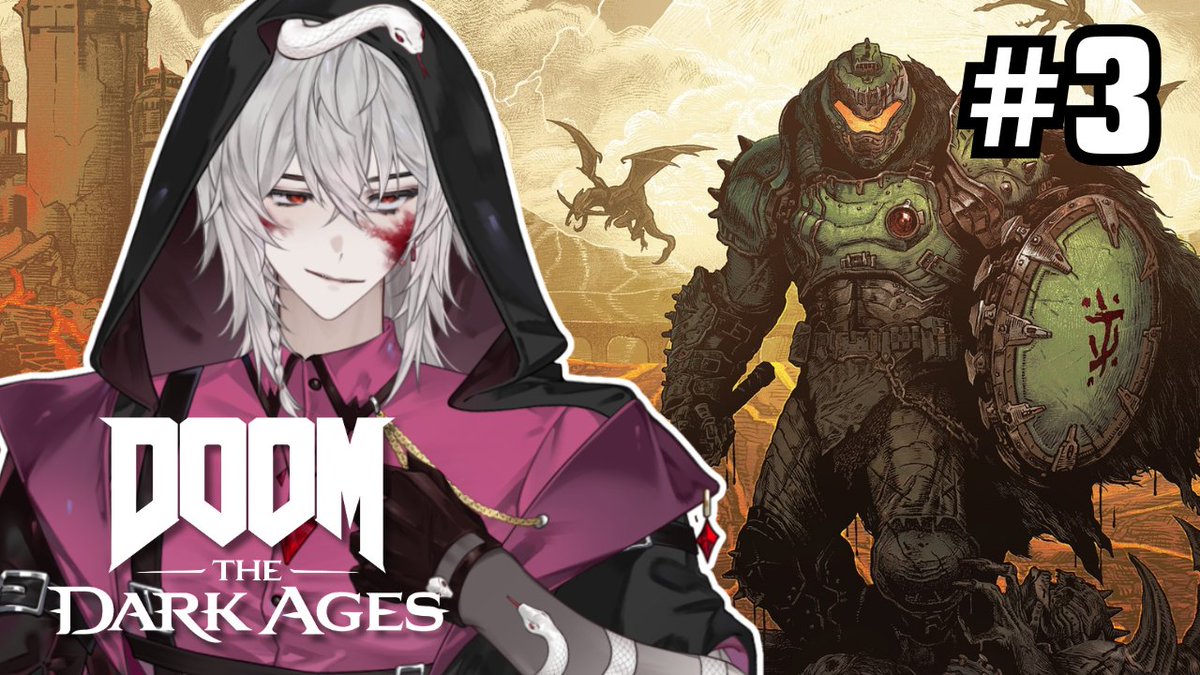CadenceNine's tweet photo. ONLY PARRY
π
29th May 2025
π 8PM GMT+8
π https://t.co/6B2QvBlF3H
#Vtuber #DOOMTheDarkAges #cadelive https://t.co/NloGvhmNdb