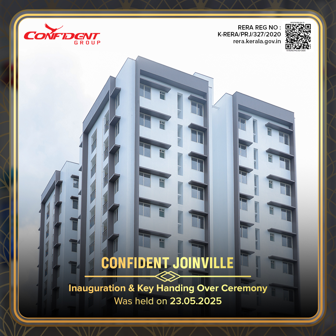 We were honored to celebrate the Inauguration &amp; Key Handover Ceremony of Confident Joinville on 23.05.2025. It’s the beginning of a new journey for our happy homeowners, and we’re proud to be part of it.
Thank you for trusting Confident Group to bring your dream home to life.