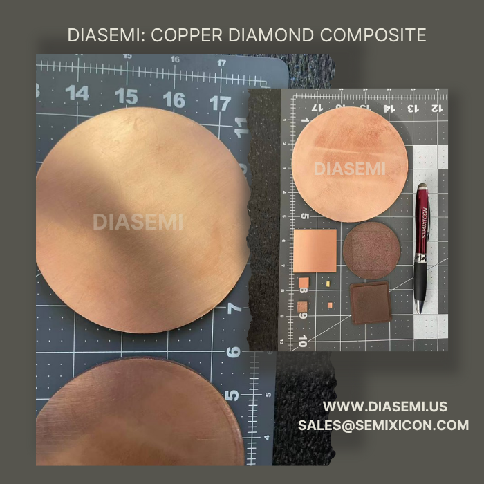 DiamondSemi's tweet photo. Extra-Large Copper-Diamond Composite Heat Sink/Heat Spreader by DIASEMI
https://t.co/uA2KnsvD67
sales@semixicon.com
#ThermalManagement #HeatSink #CopperDiamond #HighPowerCooling #copperdiamondcomposite #GaN #SiC #LaserCooling #ThermalConductivity #ElectronicsCooling #diamondwafer https://t.co/rfEHyj5ogc