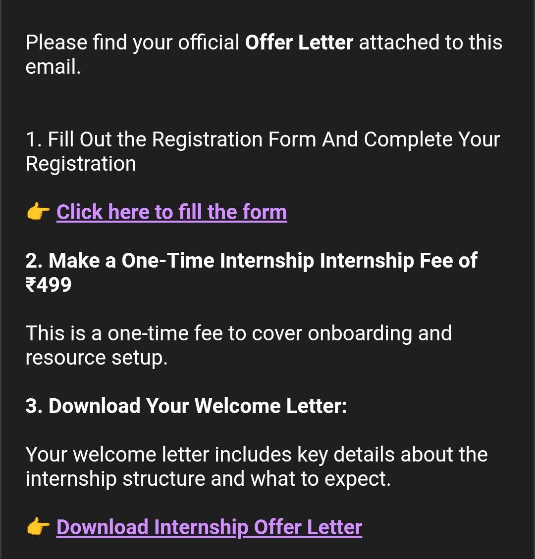 parui_pratap's tweet image. Why does this type of internship even exist ? What the heck is this 
Sab ko loot lo 😶‍🌫️

Are these intership is genuine or scams ? Who knows