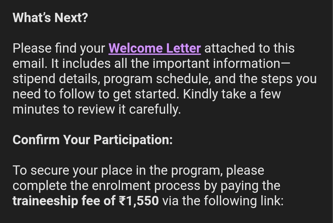 parui_pratap's tweet image. Why does this type of internship even exist ? What the heck is this 
Sab ko loot lo 😶‍🌫️

Are these intership is genuine or scams ? Who knows