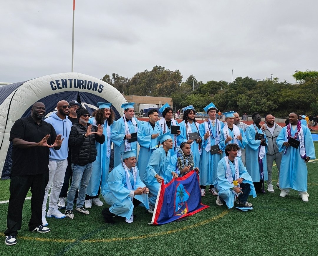 UC Football Seniors! Class of 2025. Congratulations fellas! 🎓 #UCityFootball