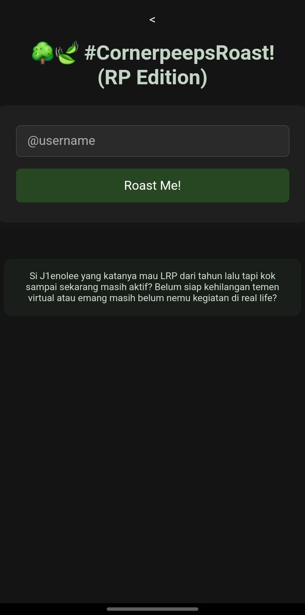 Tamparan macam ini 🙏