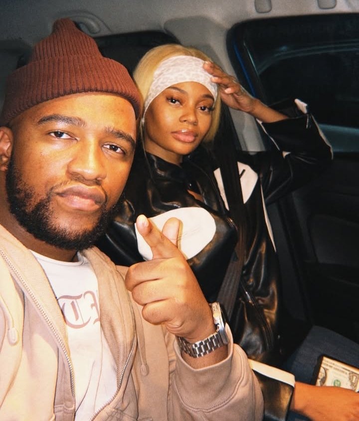 George Mnguni who never takes his girlfriend Sasha on any vacation since he is broke and he is like the 4th radio host in a show on YFM meaning he earns close to nothing but poor Sasha has been holding on to her poor boyfriend for dear life.