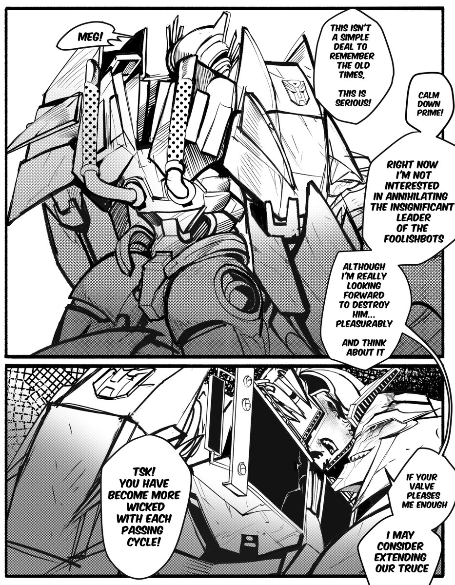 chessepapitas's tweet photo. optimus and megatron temporarily make peace... behind everyone's back 👀
#megop #valveplug #tfp https://t.co/e2YmXHVY8c