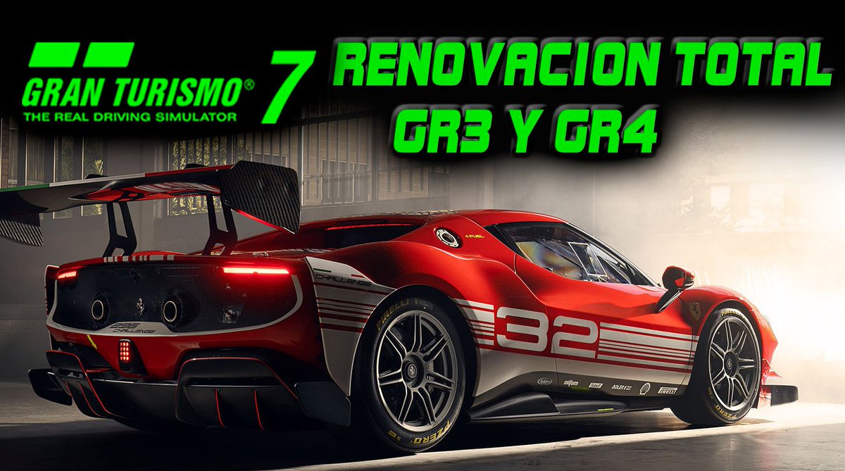 Gran Turismo 7 - Renovacion total - Mi lista de Gr3 y Gr4 youtu.be/WYScqEtOh6g?si… a través de <a href="/YouTube/">YouTube</a>