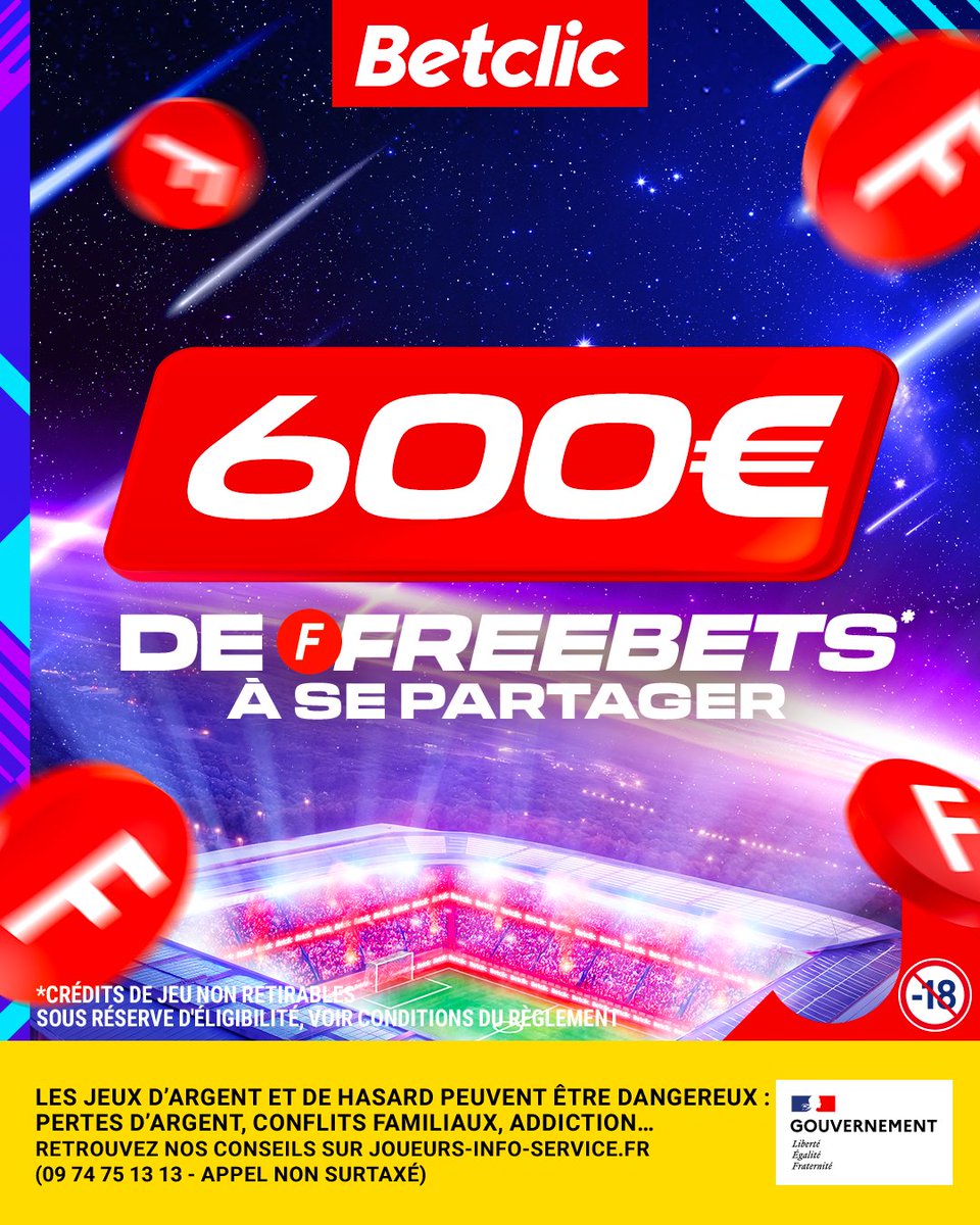 On se fait un petit quiz aujourd'hui ? 👀

À l’approche de la finale de LDC, on met tes connaissances à l’épreuve 🔥

🎁 12 x 50€ de Freebets* à se partager
❓Qui sont les joueurs du PSG à avoir déjà gagné la LDC ?

💬 Ta réponse + Ton pseudo Betclic + #FreebetsBetclic