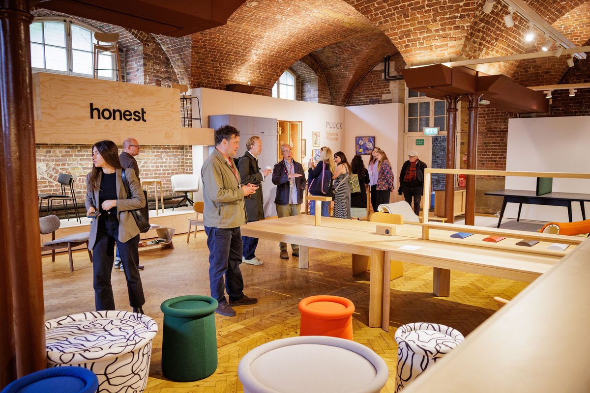 Celebrating the best of British design, the British Collection at CDW is set inside the historic St James’s Church. Did you get a chance to explore it? 

Thank you to our sponsor <a href="/SwatchboxHQ/">Swatchbox</a> and to all the exhibitors who showcased their products in this venue! ⛪