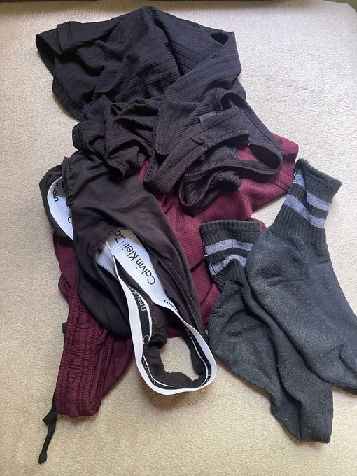 You like to smell your man's used clothes, you like the smell of it, you feel like it trap you, it make