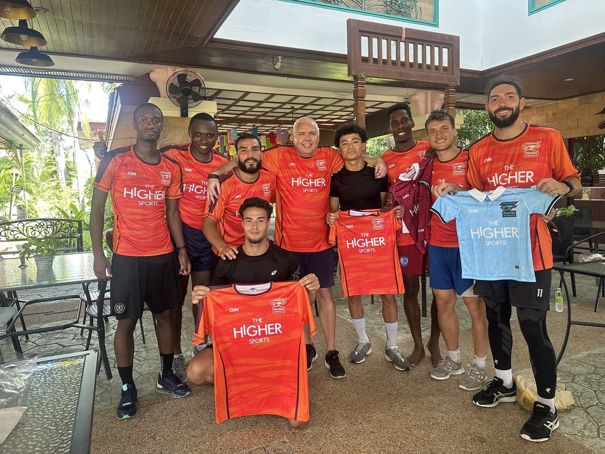 Last full day at the club’s international trial ⚽️⚽️