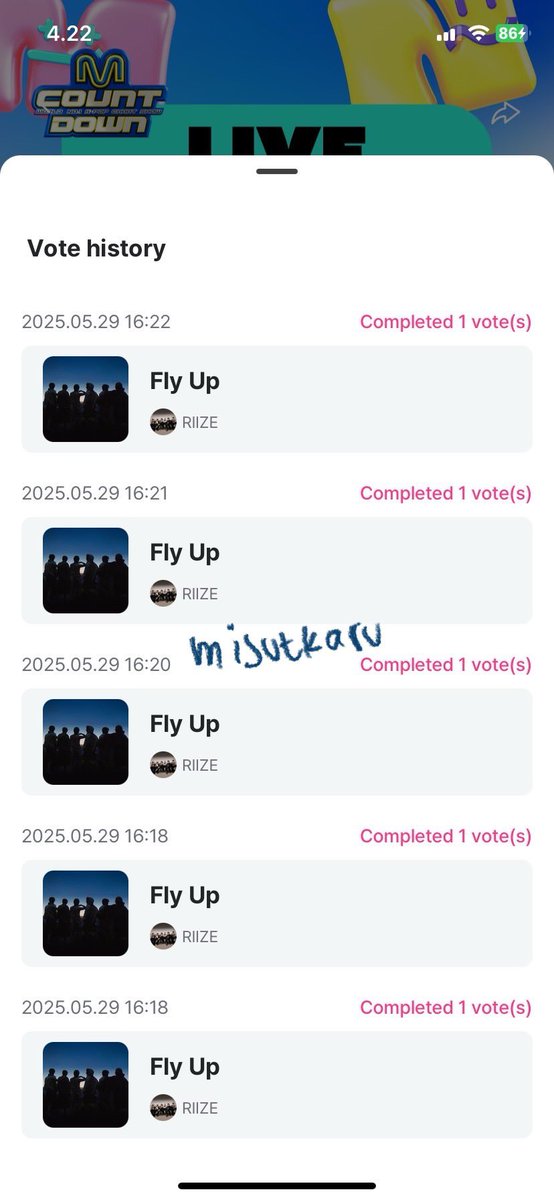 misutkaru's tweet image. quick giveaway!!!!
🎁 saldo ewallet 50k untuk 4 pemenang

• siapa aja boleh ikut
• rt + like this post
• vote fly up - riize 5 times di MNET PLUS (m countdown)  
• reply pake bukti vote (pakein wm)

ends when mcd ends too!!! #RIIZE