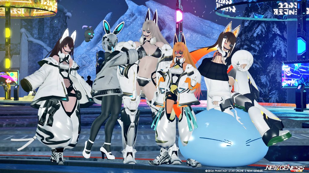 #PSO2NGS_SS 
夜のガジェットリボルバー
