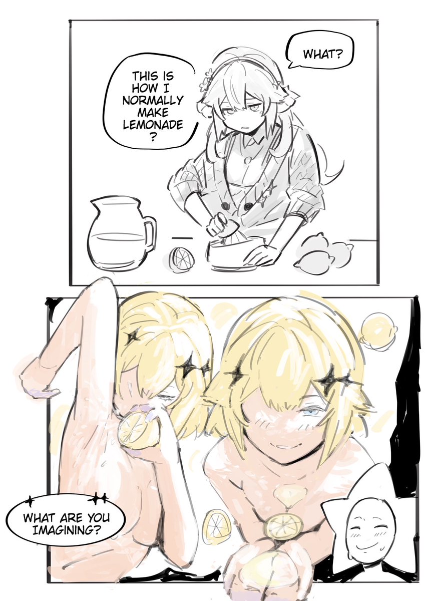 Based on recent fanart I saw
