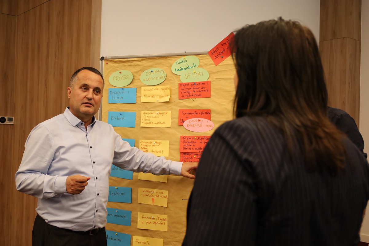 📍KEEF held a two-day workshop with energy efficiency stakeholders to review projects, share lessons, and identify future improvements.
🤝Thank you to GIZ Kosovo for their support in making this workshop possible and for their broader efforts in boosting energy efficiency in 🇽🇰!