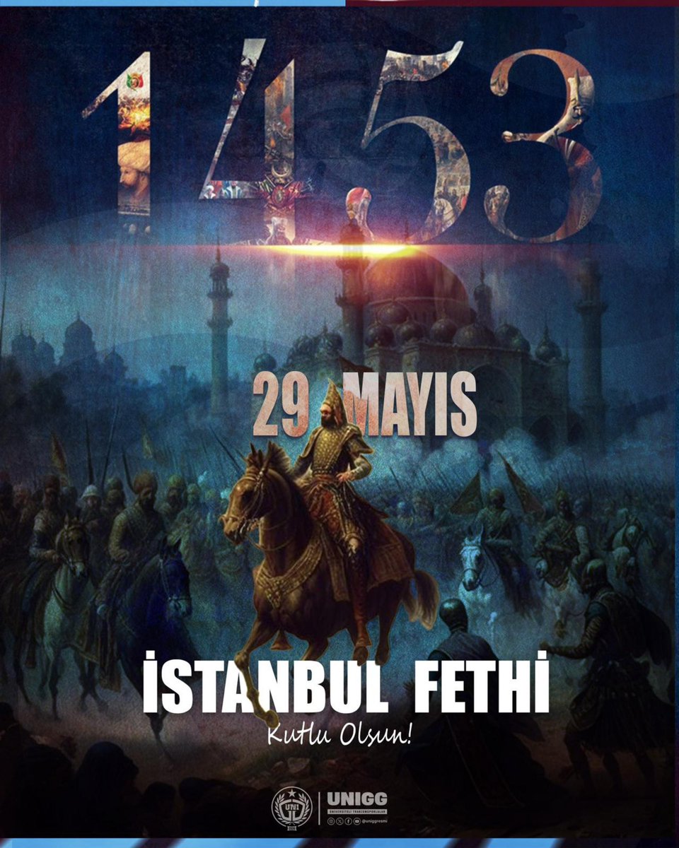 Çağ açıp, çağ kapatan!

İstanbul’un Fethinin 572. yılı kutlu olsun!

#29Mayıs1453