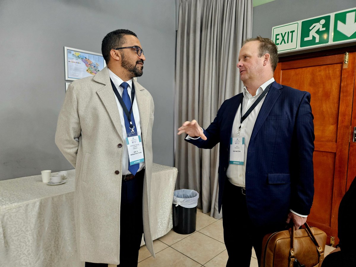 This morning’s engagement with Old Mutual at the Procurement Conference focused on how we can collaborate to shape the future of infrastructure in the Western Cape. Strategic partnerships like these help ensure long-term impact beyond political terms. #SP2025WC #BlueprintToImpact
