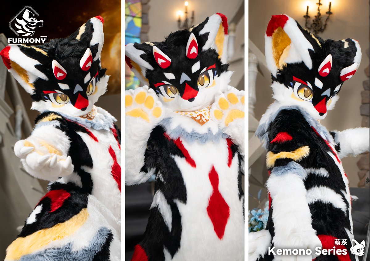 「New Commission Finished」

"When scaled claws rend the sky, even the highest heavens bow to the Dragon Throne's decree." 

Thanks for the trust from  虹羽 

#furmony #furry #fursuit #鸿萌造物