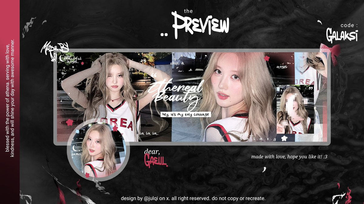 julqi's tweet image. .. hello sweetlings! aku punya 8 layout ready stock dari katalog 'galaksi' ya! 13.000 &amp;amp; boleh ganti semua text! 🩷

#zonauang