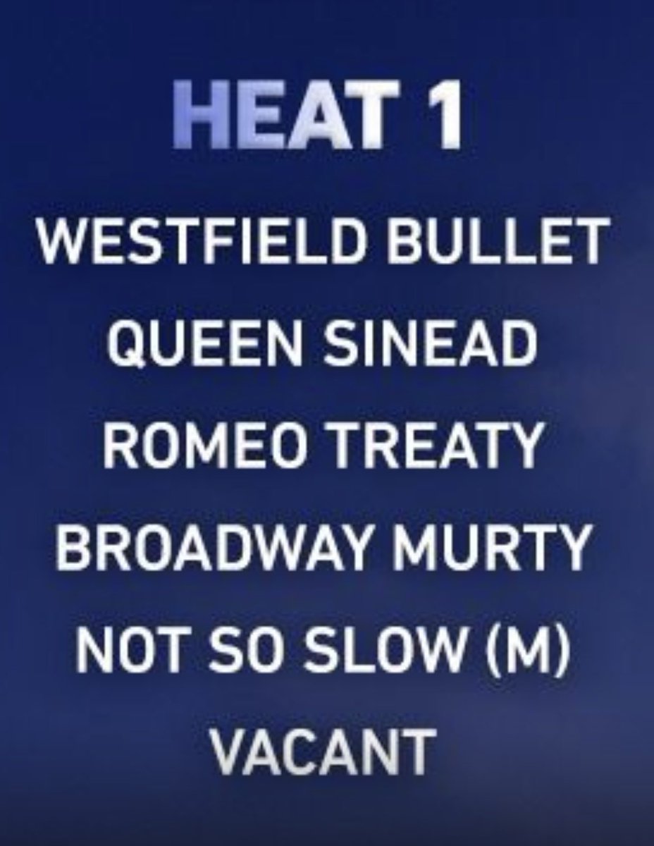 A nice easy heat on Sunday then 🙄