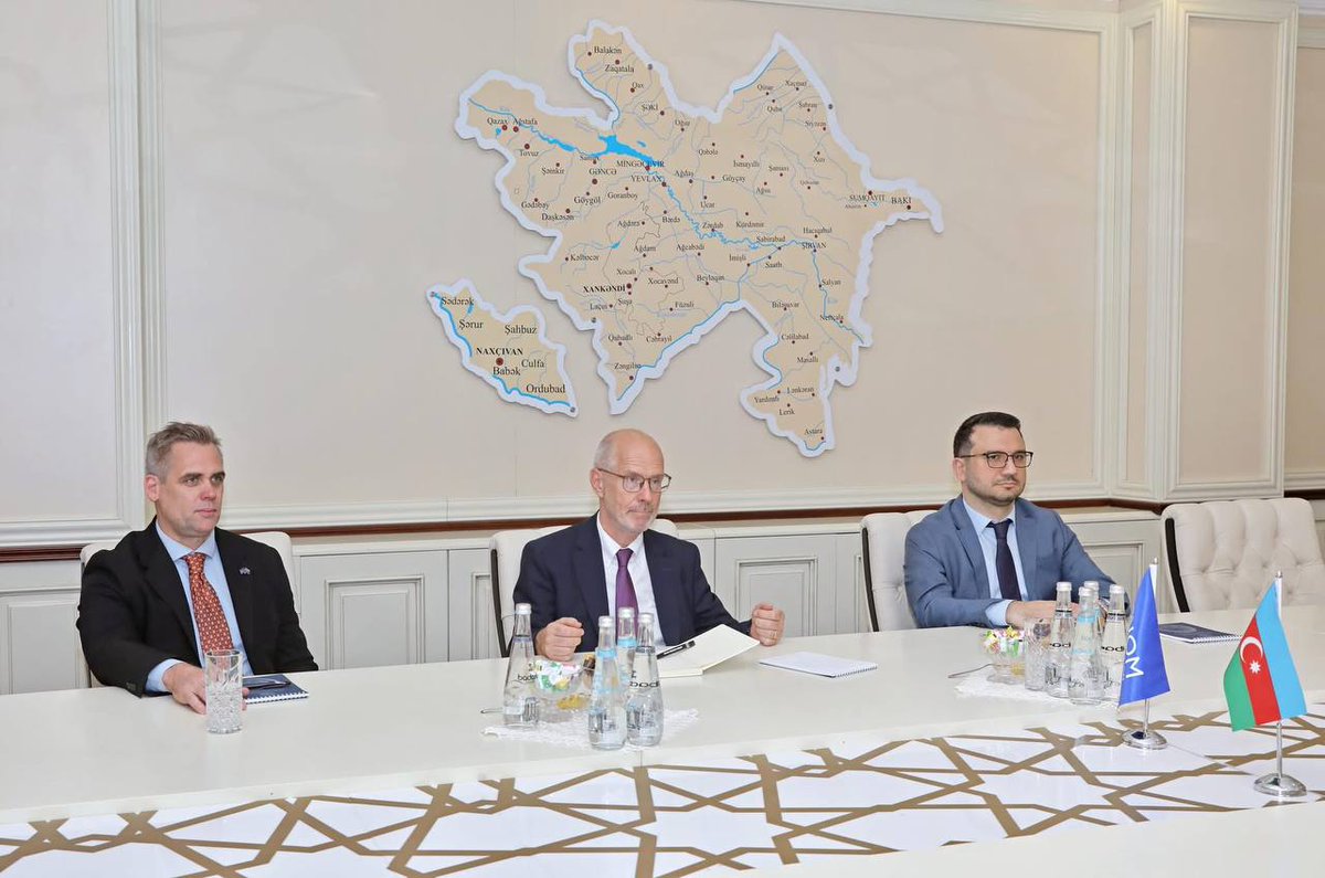 Dövlət Miqrasiya Xidməti State Migration Service (@migrationaze) on Twitter photo Chief of the #StateMigrationService met with the Heads of the International Organization for Migration (IOM) Missions in Georgia <a href="/IOMGeorgia/">IOM Georgia</a> and Azerbaijan <a href="/IomAzerbaijan/">IOM Azerbaijan</a> Chief of the #StateMigrationService met with the Heads of the International Organization for Migration (IOM) Missions in Georgia <a href="/IOMGeorgia/">IOM Georgia</a> and Azerbaijan <a href="/IomAzerbaijan/">IOM Azerbaijan</a>