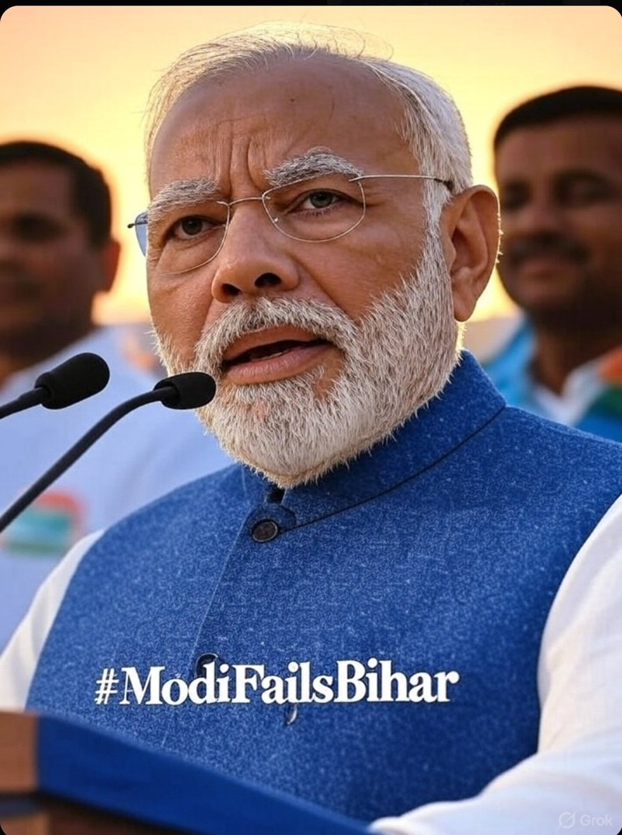 BiharKaVoice's tweet image. Seats Given to NDA by Bihar :

2014: 21 seats
2019: 39 seats
2024: 30 seats 

Projects given to Bihar by NDA :

Textile Park : 0
Semiconductor Park : 0
IT Park : 0
Plastic Park : 0
Krishi Sakhi : 0

#ModiFailsBihar