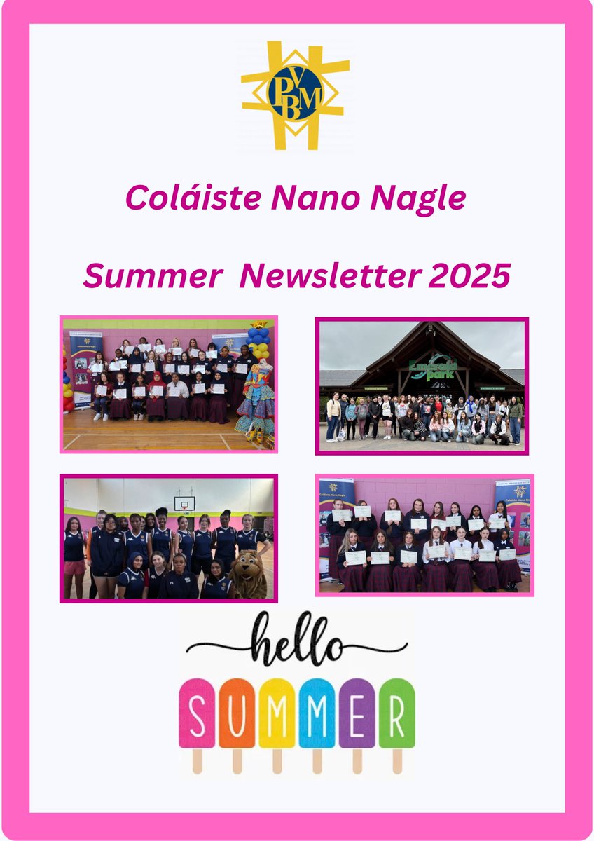 colnanonagle's tweet image. ☀️ Hot off the press! Our Summer Newsletter is here! It’s packed with memories, laughs, and all the magic that made this term one to remember! 😎📸🎉 bit.ly/CNNSummer2025