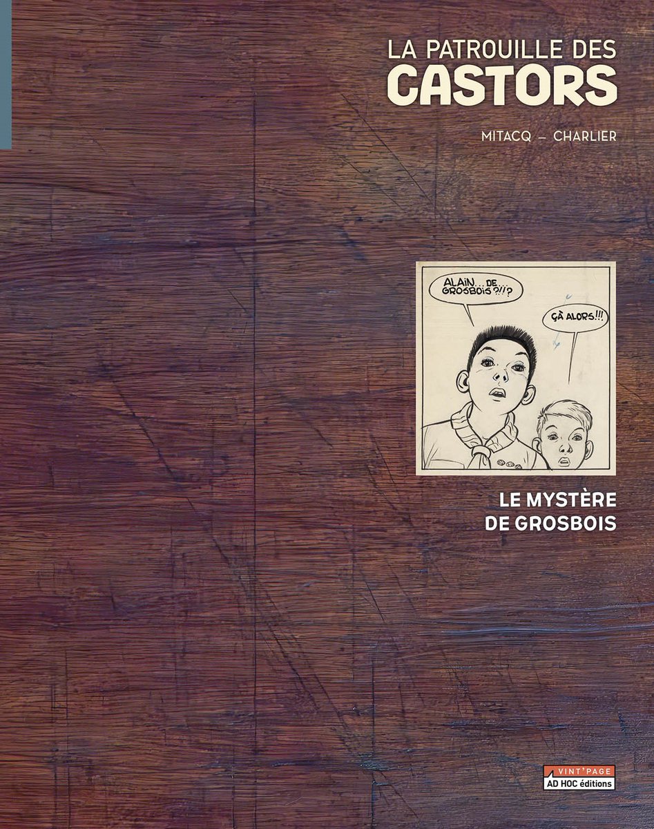 Une démarche patrimoniale à soutenir : bdzoom.com/204220/patrimo…«%E2%80%89la-patrouille-des-castors%E2%80%89»-inaugure-la-collection-vint’page-recueils-de-planches-originales-—-en-fac-similes-—-de-series-mythiques-a-un-prix-tres/