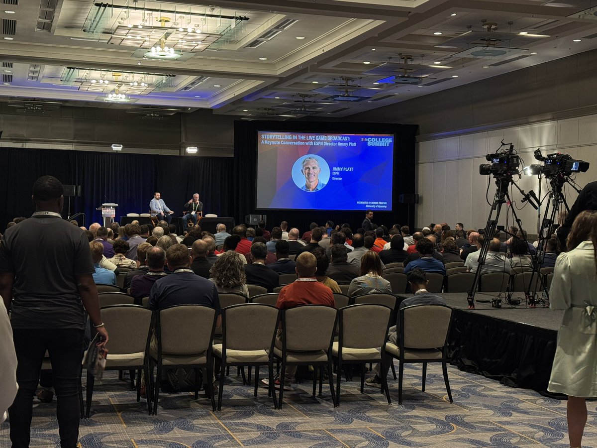 VideoHession's tweet image. Very brief, but great time at @SVGCollege!
Always enjoy connecting with great friends and colleagues around the country who are doing amazing things in the college sports video space!