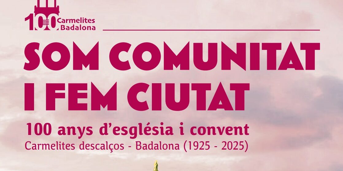 BDNmatí (@badalonamati) on Twitter photo L'església i convent dels Carmelites Descalços de #Badalona commemora aquest 2025 els seus anys d'història.
🗣️Jesús Sanz, prior: "Sempre ha estat una comunitat molt viva i acollidora"
Demà el <a href="/MuseuBdn/">Museu de Badalona</a> acollirà una xerrada de la historiadora i arxivista Mercè Gras. <a href="/bdncom/">Badalona Comunicació</a> L'església i convent dels Carmelites Descalços de #Badalona commemora aquest 2025 els seus anys d'història.
🗣️Jesús Sanz, prior: "Sempre ha estat una comunitat molt viva i acollidora"
Demà el <a href="/MuseuBdn/">Museu de Badalona</a> acollirà una xerrada de la historiadora i arxivista Mercè Gras. <a href="/bdncom/">Badalona Comunicació</a>