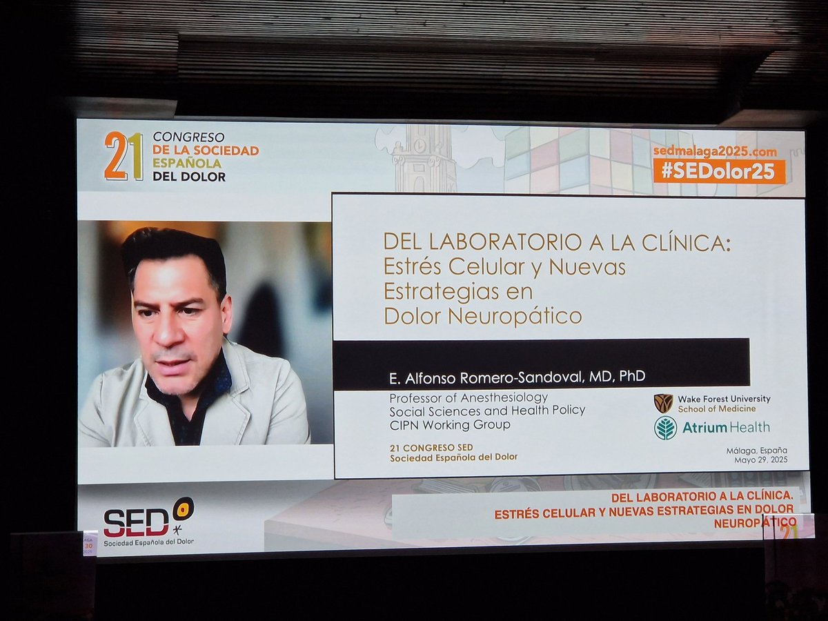 cgoicogar's tweet image. Qué gusto (al menos para mí) ver en una plenaria del congreso @Sedolor una charla TRANSLACIONAL, de la básica a la clínica!! En la SED, cabemos TODOS!!! #SEDolor25