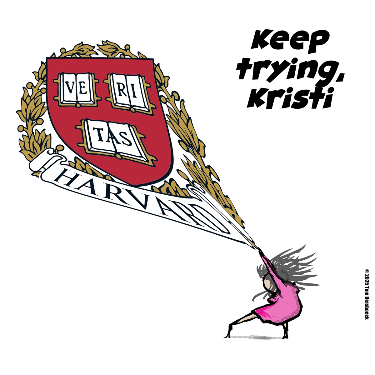 thesatirist.com/cartoons/pull-… by <a href="/TDeisboeck/">Thomas Deisboeck</a> #Harvard